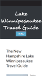 Mobile Screenshot of lake-winnipesaukee-travel-guide.com